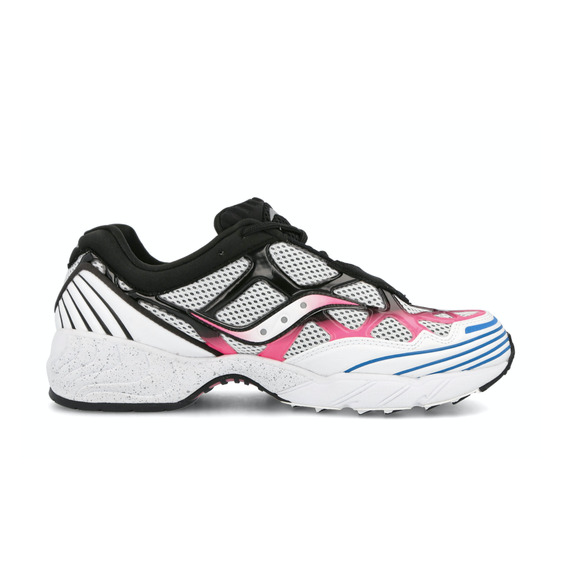 NEW Size 5 Mens Saucony Grid Web White/Pink/Blue Athletic Sneakers S70466-4 main image 5